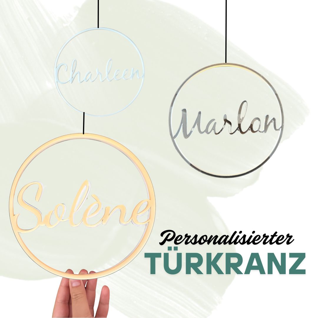 Personalisierter Türkranz - myUniq GbR
